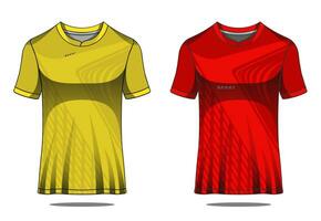 t-shirt sport- abstrac structuur voetbal ontwerp voor racing voetbal gaming motorcross gaming wielersport. vector
