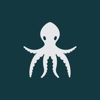 Octopus symbool vector icoon illustratie