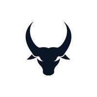 bull head logo afbeeldingen vector