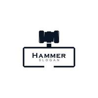 hamer symbool vector icoon