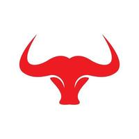 bull head logo afbeeldingen vector