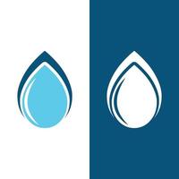 waterdruppel logo sjabloon vector