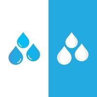 waterdruppel logo sjabloon vector