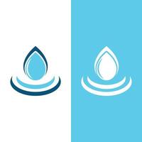 waterdruppel logo sjabloon vector