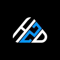 hzd brief logo creatief ontwerp met vector grafisch, hzd gemakkelijk en modern logo.