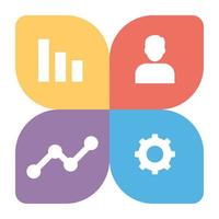 modieus swot analyse vector