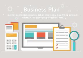 Gratis Business Plan Vector Elementen