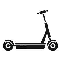 mobiel elektrisch scooter icoon gemakkelijk vector. trap vervoer vector