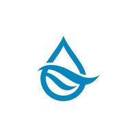 reeks van abstract water druppels symbolen, logo vector