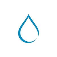 water laten vallen logo sjabloon vector icoon illustratie