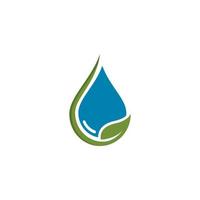 reeks van abstract water druppels symbolen, logo vector