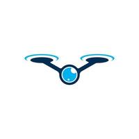 drone logo vector pictogram