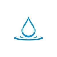 reeks van abstract water druppels symbolen, logo vector