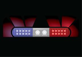 Politie licht vector illustratie