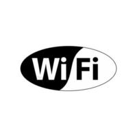 Wifi opschrift vector illustratie