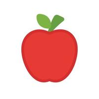 appel fruit snoepgoed banketbakkerij vector illustratie icoon