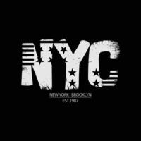 New York City typografie vector t-shirt ontwerp