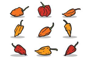 Habanero vector set