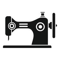 naaien reparatie machine icoon gemakkelijk vector. kleding schoonmaak vector