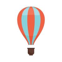 creatief lucht ballon icoon vlak geïsoleerd vector