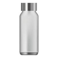 water fles icoon, realistisch stijl vector