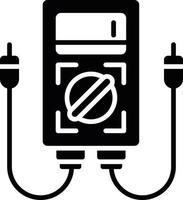 multimeter creatief icoon ontwerp vector