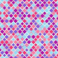 kleurrijk plein mozaïek- vector achtergrond illustratie ontwerp met naadloos patroon