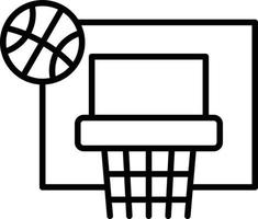 basketbal creatief icoon ontwerp vector