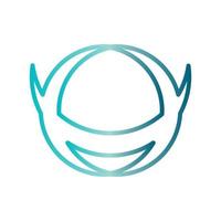 orkaan abstract ontwerp icoon symbool. kan worden gebruikt voor logo's, bedrijf, websites en bedrijven en gaming logo's. vector illustrator eps 10