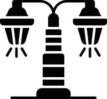 straat lamp creatief icoon ontwerp vector