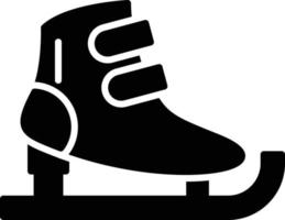 ijs skates creatief icoon ontwerp vector