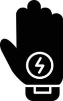 handschoen creatief icoon ontwerp vector