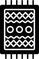 tapijt creatief icoon ontwerp vector