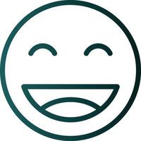 grijns tong vector icoon ontwerp