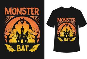 halloween t-shirt ontwerp vector