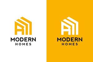logo ontwerp van r in vector voor bouw, huis, echt landgoed, gebouw, eigendom. minimaal geweldig modieus professioneel logo ontwerp sjabloon Aan dubbele achtergrond.