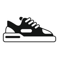 sneaker icoon gemakkelijk vector. sport schoen vector