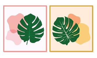 minimaal posters met abstract biologisch vormen voor interieur ontwerp, muur kunst decoratie, ansichtkaart, huis versieren en meer. vector