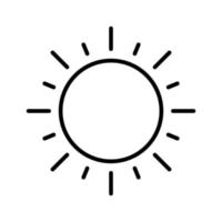 zon vector pictogram