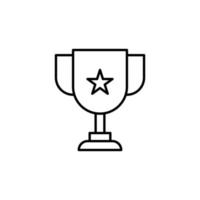 trofee vector pictogram