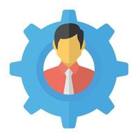 trendy projectmanager vector