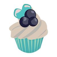 vector illustratie van muffin