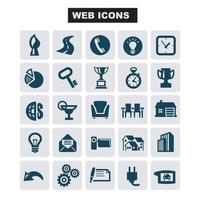 web en internet vector icoon reeks