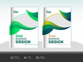 modern brochure Hoes ontwerp vector