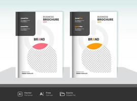 modern brochure Hoes ontwerp vector