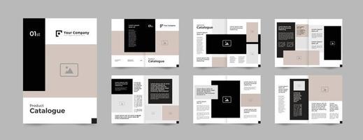 bedrijf Product catalogus Promotie ontwerp sjabloon vector