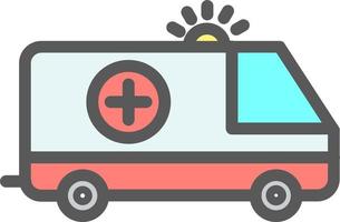 ambulance vector icoon ontwerp