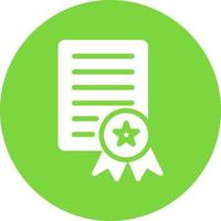 certificaat vector icoon ontwerp