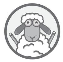 schapen vector illustratie