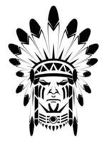 Indisch apache illustratie vector